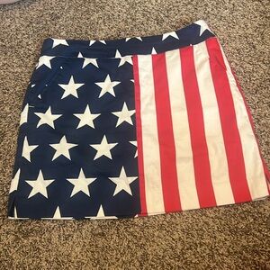 Loudmouth Ladies American Flag Skort